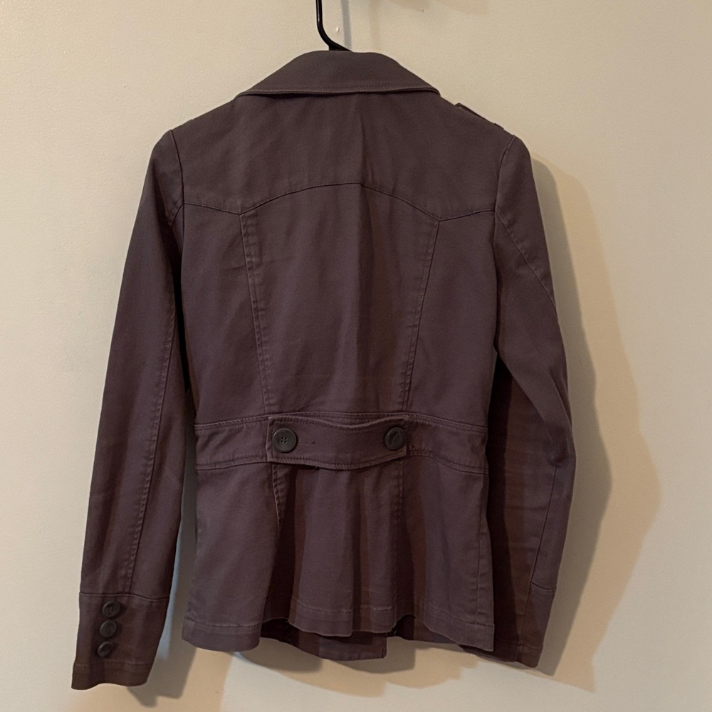 Women's Double-Breasted Jacket - Picture 3 of 4
